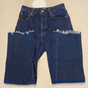 Levi’s Ribcage Straight Jeans | High-Waisted | Dark Wash | Size 29